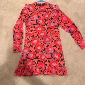 Who What Wear Long Sleeve Cocktail Dress